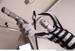 JIRKA STANDING POSE WITH KATANA AND GUN